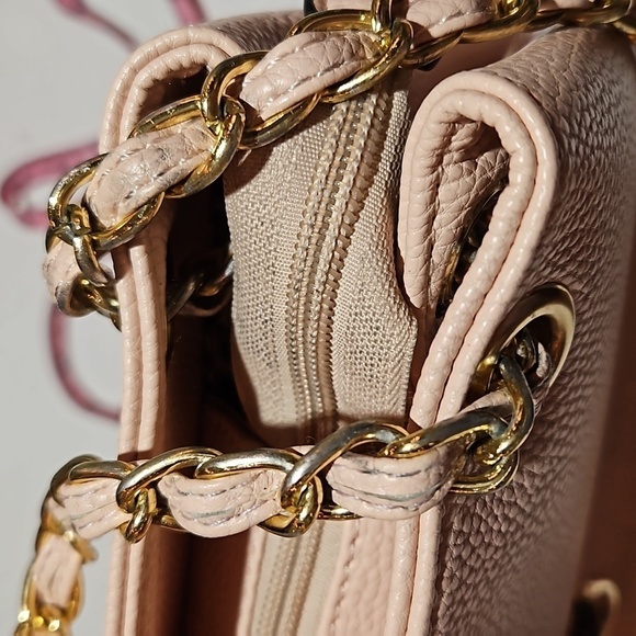 Unbranded Pink Shoulder Bag With Chain Straps - Picture 8 of 14